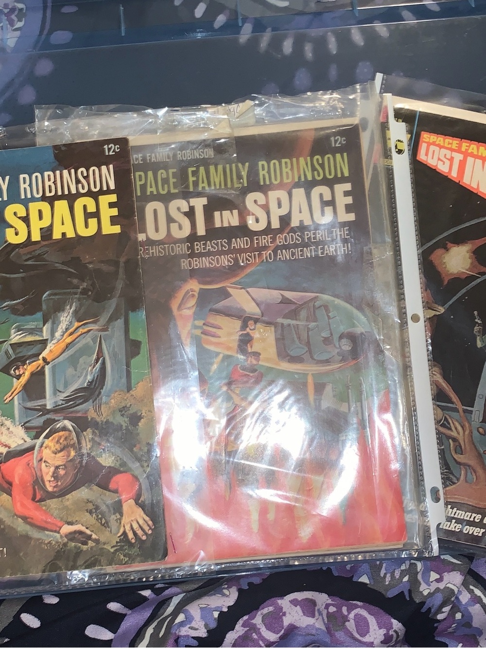 Space Family Robinson "Lost in Space" Vintage Comic Cover - Multicolor